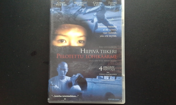 DVD: Hiipivä Tiikeri, Piilotettu Lohikäärme (2000) 