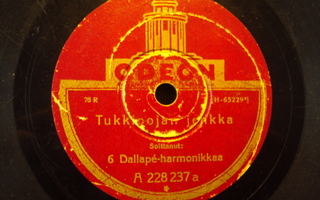 78 rpm Tukkipojan jenkka/Huoleton merimies