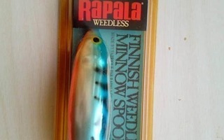 90-luvun Rapala Minnow Spoon paketissaan