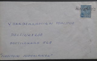 Pp-leima ALAVOJAKKALA (Tornio), kirjeellä 1967