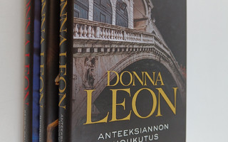 Donna Leon : Donna Leon -setti (3 kirjaa) : Pedon palkka ...
