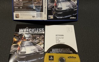 Wreckless The Yakuza Missions PS2 CiB