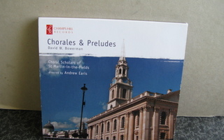 Chorales&Preludes-David W. Bowerman  cd