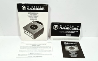Nintendo Gamecube konsolin ohjeet yms