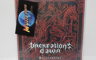 UNCREATIONS DAWN - UNCELESTIAL / GENOCIDE ANGEL - M-/M- 7"