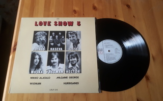 Love Show 5 lp orig 1976 Love Records LRLP 210 upea nm