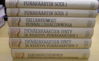 Punaisen Suomen historia  6-osaa
