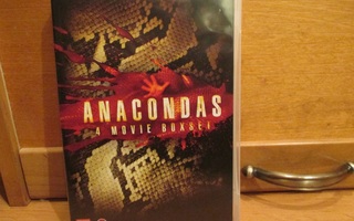 ANACONDAS 4 MOVIE BOXSET  DVD