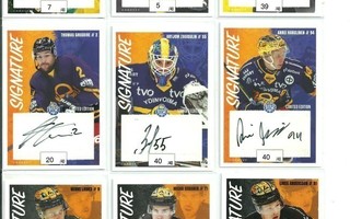 2022-23 Cardset LIMITED Signature # Linus Andersson /40