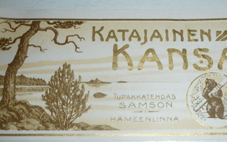 Hämeenlinna, Tupakkatehdas Samson 'Katajainen kansa' -etik.