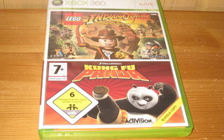XBOX 360 Lego Indiana Jones & Kung Fu Panda