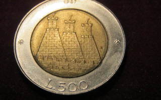 500 lire 1987 San Marino