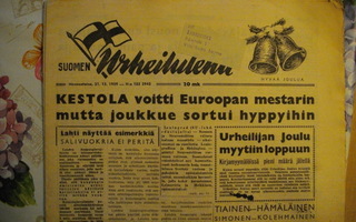 Suomen Urheilulehti Nro 103/1959 (27.9)