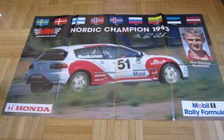 NORDIC CHAMPION 1993 TONI RUOKONEN