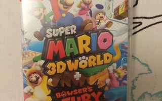 Nintendo Switch Super Mario 3D World + Browser's fury -peli