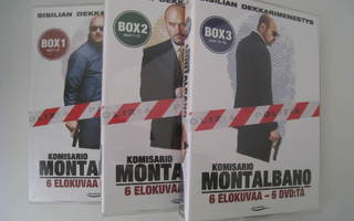 Komisario Montalbano  Comissario 18 elokuvaa DVD