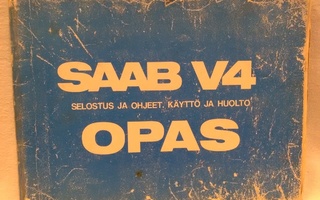 Saab V4 käyttö- ja huolto-opas v.1973