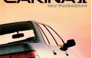 Toyota Carina -esite 1988