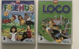 LEGO FRIENDS & LEGO LOCO   PC-PELIT