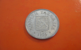 100 markkaa 1956 - hopeaa