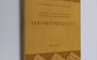 V. J. Kallio ym. : Lukujen ja trigonometristen funktioide...