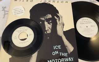 Wilko Johnson-Ice On The Motorway Lp+7" Single/Suomi painos