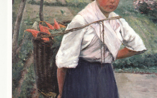 Ada Thilen  -Porkkanoita kantava tyttö.