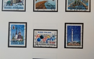 1971 Suomi postimerkki 7 kpl