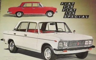 1971 Fiat 125 / 125 Special esite - 16 sivua - KUIN UUSI