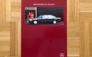 Esite Mercedes W201 190 D - 190 E 2.6, 1992