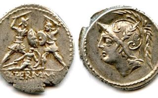 ROOMA, tasavalta: Q. Minucius Thermus, hopeadenaari 103 eKr.