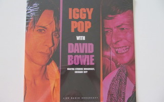 Iggy Pop With David Bowie Mantra Studios Broadcast LP