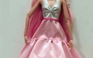 81 - 10 .. Käsintehty Kaunis Party Hame .. Barbie Ym..