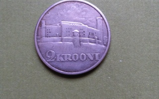 Eesti 2 krooni v.1930 hopeaa