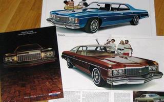 1974 Chevrolet Caprice / Impala / Bel Air esite - 16 sivua