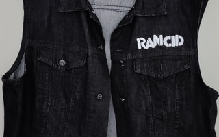 Rancid life won't wait virallinen farkkuliivi