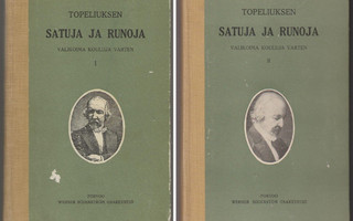 Z. Topelius: Satuja ja runoja I- II (1930)