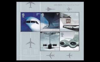 Iso-Britannia 2012-6BL13 ** Lentokoneita (2002)