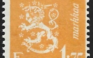 1940 M-30 Leijona 1:75 mk keltainen  ** Lape 229 LP Lm2