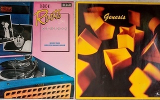 2 GENESIS-LP:tä – Rock Roots 1969/76 & Genesis 1983, siistit