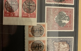 Ulkomaalaisia postimerkkejä