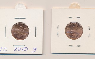 USA 1 cent 2010, 9