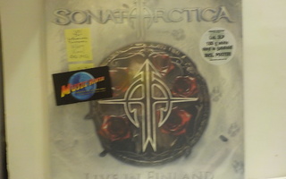 SONATA ARCTICA - LIVE IN FINLAND UUSI SS 2LP