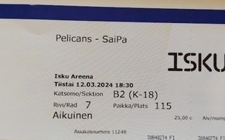 Pelicans-Saipa 12.3.2024
