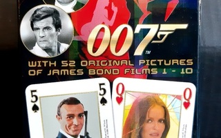 James Bond pelikortit 2000-luvulta uudenveroiset