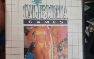 Sega Master System California Games + kotelo + ohjeet