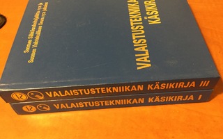 VALAISTUSTEKNIIKAN KÄSIKIRJA OSAT 1 JA 3 HYVÄT