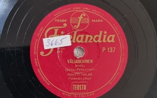 Savikiekko 1951 - Pentti Halme - Finlandia P 137