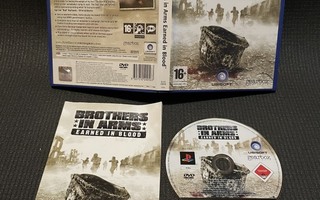 Brothers In Arms Earned In Blood PS2 CiB