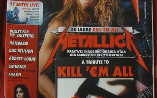 Metal Hammer lehti Metallica Kill 'em All 30 vuotta + CD
